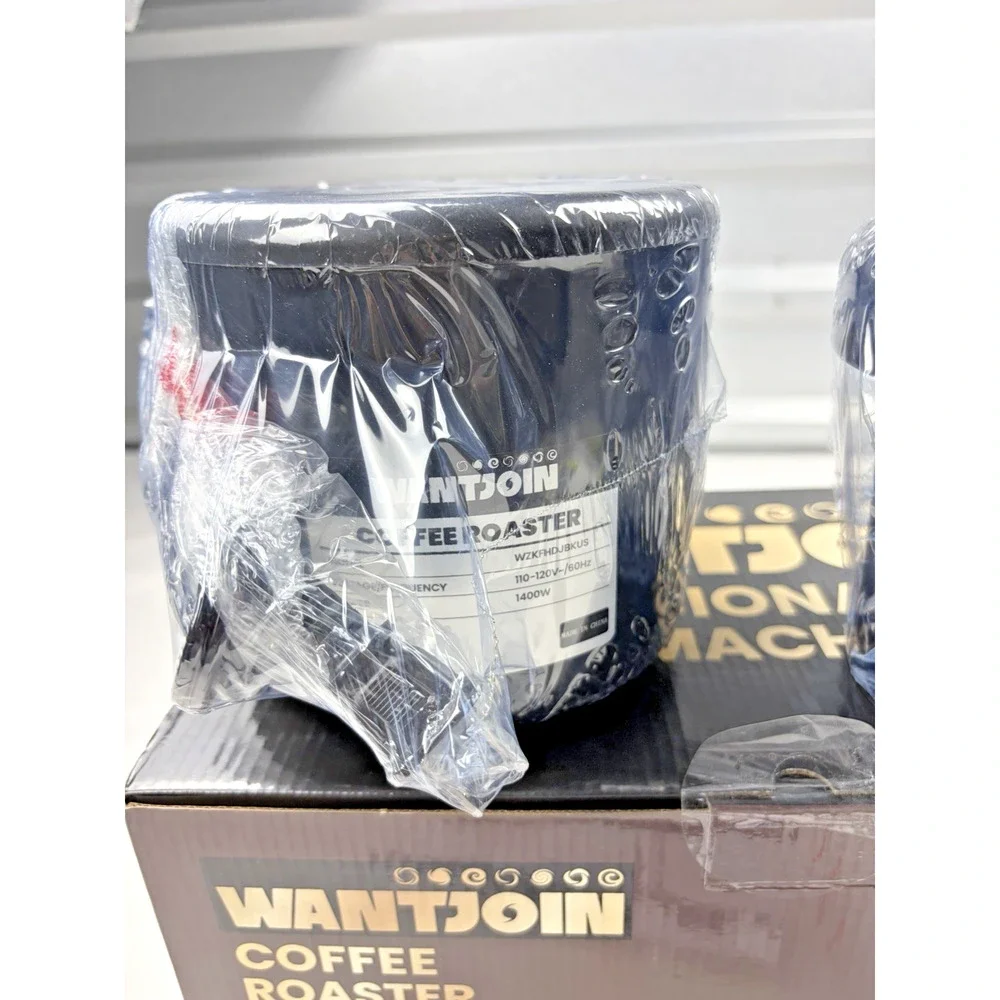 WANTJOIN Air Coffee Roaster 100g 2.35oz 1200W Programmable Display